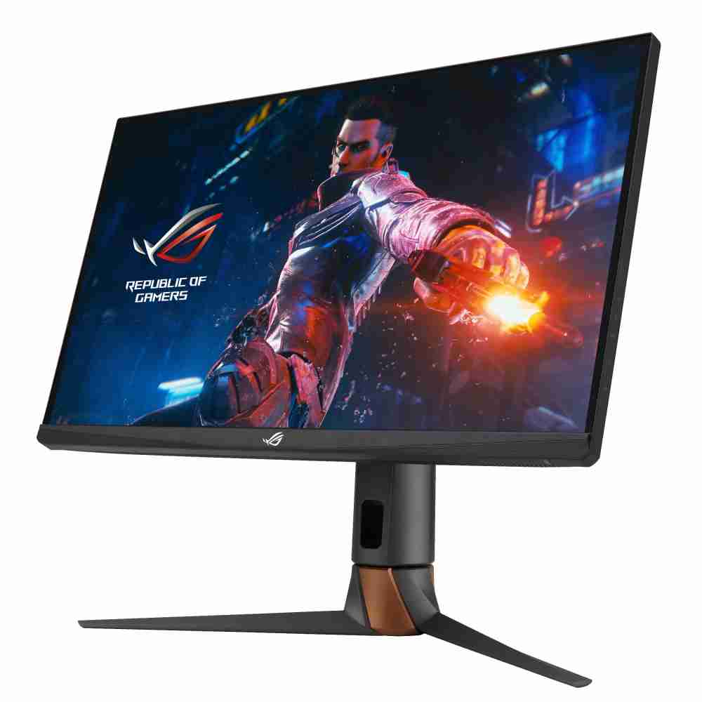华硕ASUS ROG Swift 360Hz PG27AQN，，，采用CG电子全新可支持ULMB2技术的高阶电竞显示器，，为电竞玩家打造突破以往的急速游戏体验。。。（图片来源：ASUS提供）