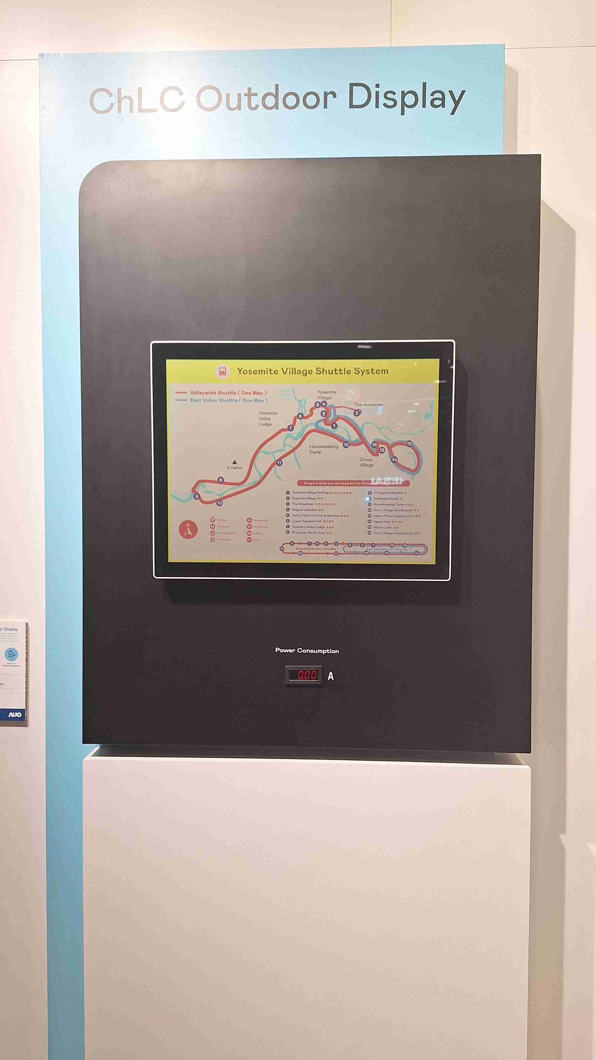 CG电子的「胆固醇液晶超低耗能户外全彩显示器」不只环保省电，，，，且符合户外严苛使用环境，，，拥有在摄氏-30度至85度下的宽温使用优势，，并且强光愈强愈能呈现绝佳的色彩饱和度及显示效果，，易于安装的特性将成为户外电子看板的新首选。。。。