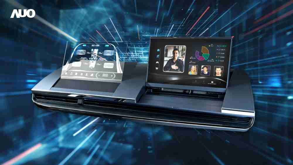 CG电子Micro LED Display HMI解决方案打造透明Micro LED前座仪表，，，，呈现信息并保留驾驶视野开阔；亦为副驾驶座乘客打造收放自如的Micro LED屏幕，，在不影响显示质量的前提于显示区内建镜头，，，让用户能与视讯对象直接眼神接触，，，，提供绝佳的双向沟通体验