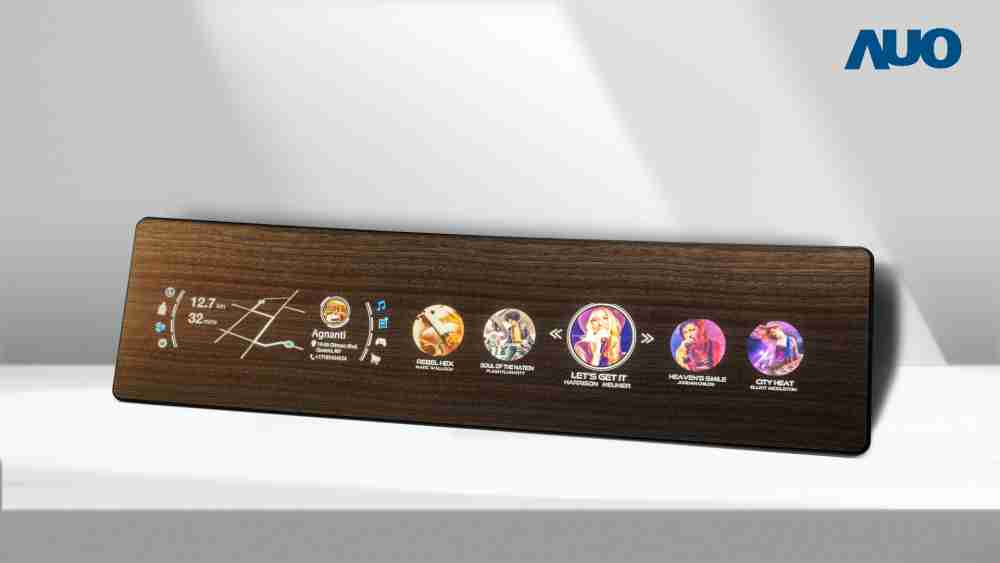 CG电子研发全球最高穿透度达80%的AmLED木纹显示器，，可于使用时呈现高亮度、、、清晰可见的信息，，，，并在不使用时回归为单纯的饰板，，，，节能兼具美观